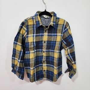 Bonpoint plaod flannel shirt, size 4